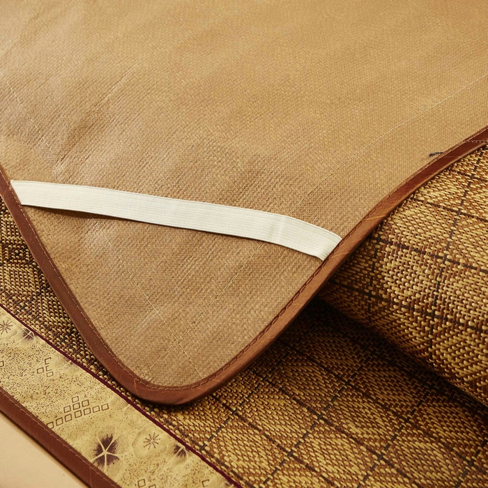 91家纺网 家纺一手货源 找家纺 （总）新月家纺 2023新款罗马格藤席凉席