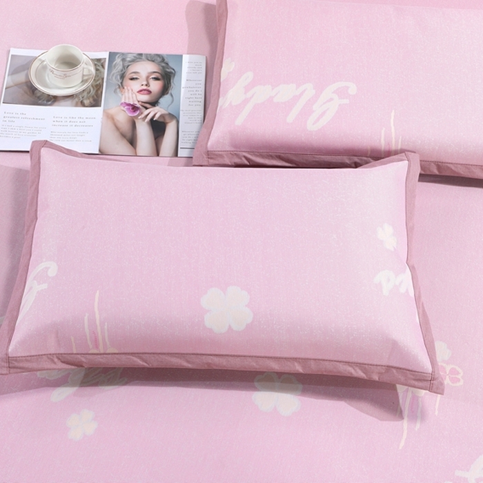 91家纺网 家纺一手货源 找家纺 新月家纺 2023新款防滑无纺布牛奶冰丝席 四叶草