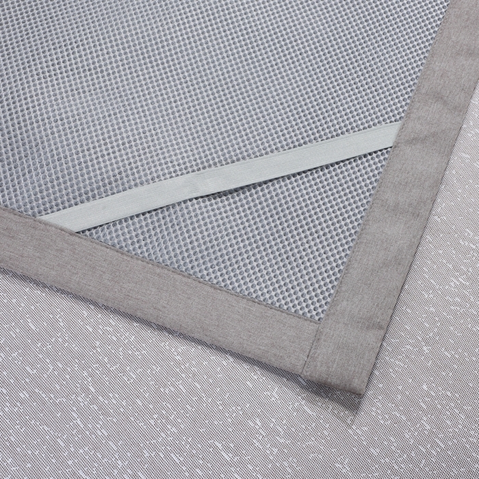 91家纺网 家纺一手货源 找家纺 新月家纺 2023新款防滑无纺布牛奶冰丝席 芭蕉叶 咖