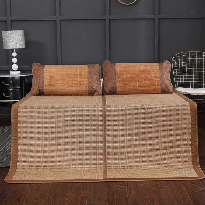 91家纺网 家纺一手货源 找家纺 （总）新月家纺 2023新款1+1线草碳化席