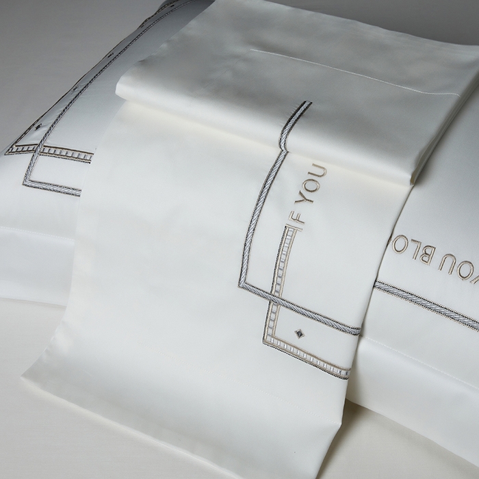 91家纺网 家纺一手货源 找家纺 米多多 2023新款100支新疆长绒棉四件套-光遇 贵族白