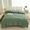 91家纺网 家纺一手货源 找家纺 情煊家纺2023新款全棉夹棉纯色印花单被套款(可定制尺寸) 浅绿