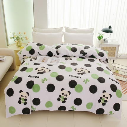 91家纺网 家纺一手货源 找家纺 （总）情煊家纺2023新款全棉夹棉纯色印花单被套款(可定制尺寸)