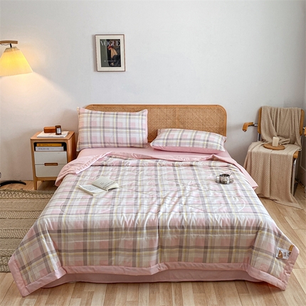 91家纺网 家纺一手货源 找家纺 （总）798家纺 2023新款全棉夏被无印风大豆夏被