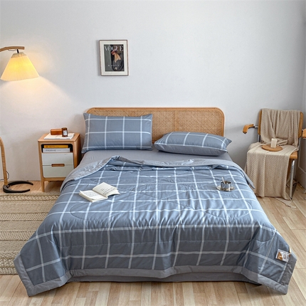 91家纺网 家纺一手货源 找家纺 （总）798家纺 2023新款全棉夏被无印风大豆夏被