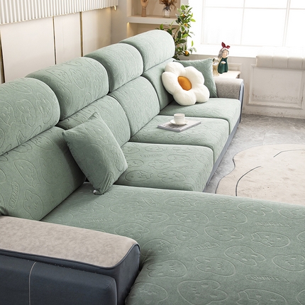 91家纺网 家纺一手货源 找家纺 （总）沐沐 2026新款草莓兔提花沙发笠