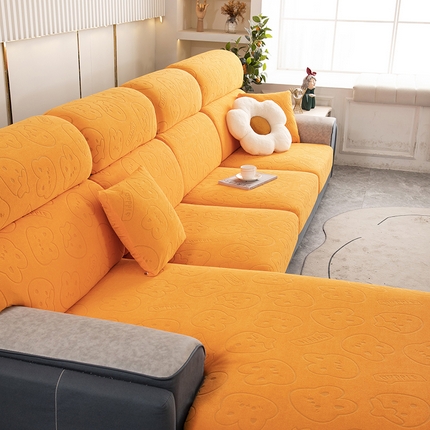 91家纺网 家纺一手货源 找家纺 （总）沐沐 2026新款草莓兔提花沙发笠