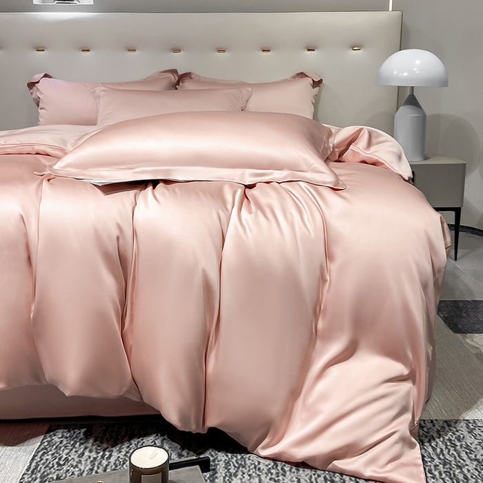 91家纺网 家纺一手货源 找家纺 （总）涵宸 兰精天丝TM纯色四件套