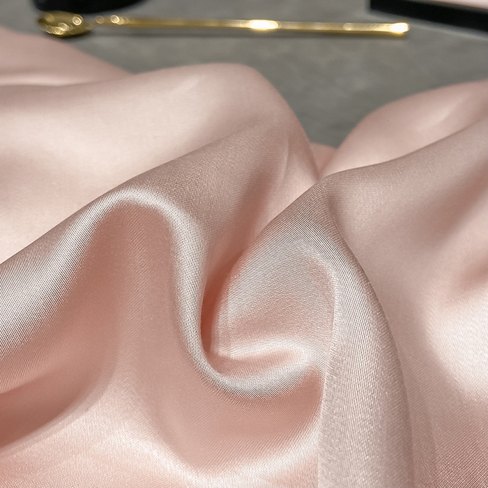 91家纺网 家纺一手货源 找家纺 涵宸 兰精天丝TM纯色四件套 香奈粉