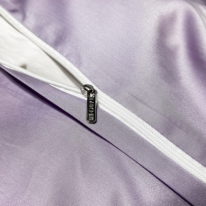 91家纺网 家纺一手货源 找家纺 涵宸 兰精天丝TM纯色四件套 淡雅紫