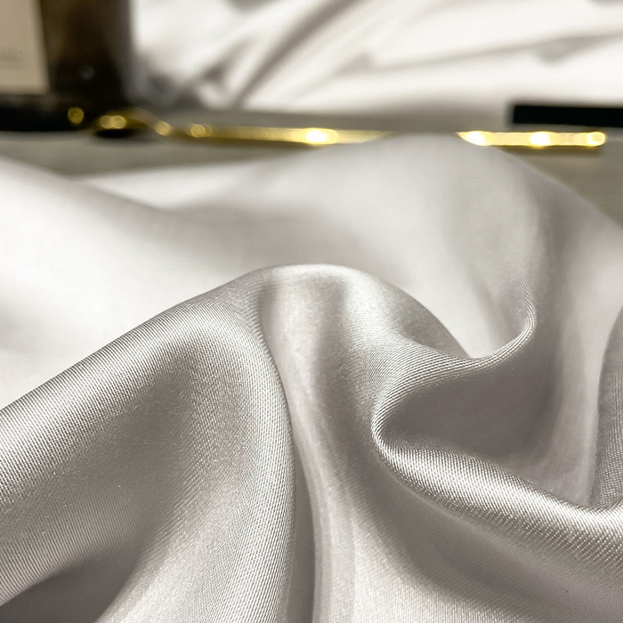 91家纺网 家纺一手货源 找家纺 涵宸 兰精天丝TM纯色四件套 大地灰