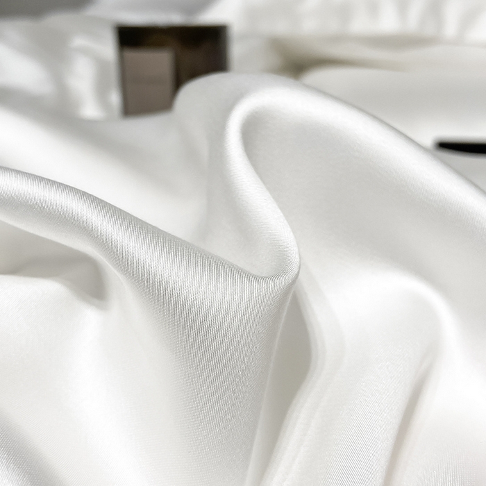 91家纺网 家纺一手货源 找家纺 涵宸 兰精天丝TM纯色四件套 古董白+大地灰