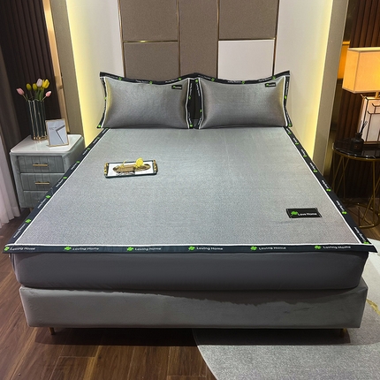 91家纺网 家纺一手货源 找家纺 （总）宅部落 2023年四叶草系列养生冰藤席