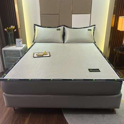 91家纺网 家纺一手货源 找家纺 （总）宅部落 2023年四叶草系列养生冰藤席