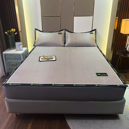 91家纺网 家纺一手货源 找家纺 （总）宅部落 2023年四叶草系列养生冰藤席