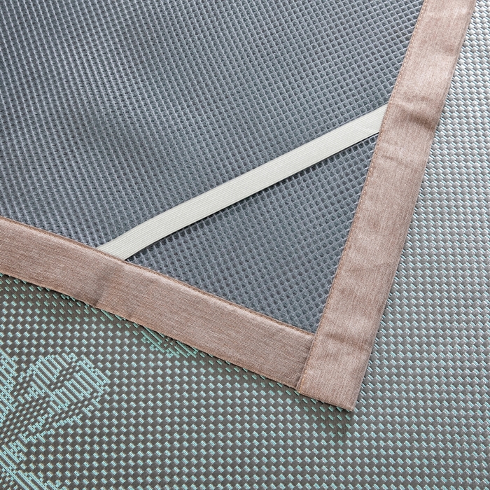 91家纺网 家纺一手货源 找家纺  伊被源  2023新款高密度纺织碳光冰藤席 蝴蝶-灰绿