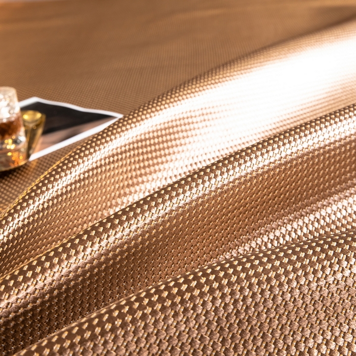 91家纺网 家纺一手货源 找家纺  伊被源  2023新款高密度纺织碳光冰藤席 冰川-咖