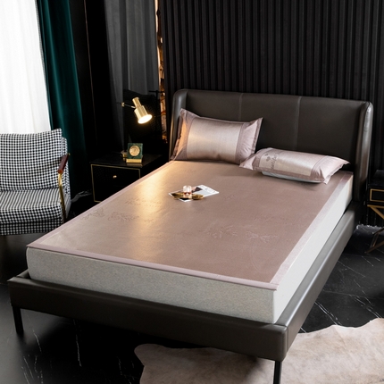 91家纺网 家纺一手货源 找家纺  总 伊被源  2023新款高密度纺织碳光冰藤席