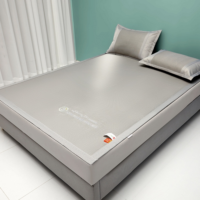 91家纺网 家纺一手货源 找家纺 (总）伊被源  2023新款凉感冰藤刺绣软席-冰镇席、酷爽席