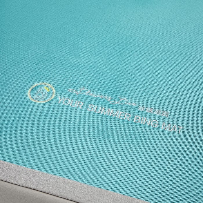 91家纺网 家纺一手货源 找家纺 伊被源  2023新款凉感冰藤刺绣软席-冰镇席、酷爽席 冰镇席-水兰