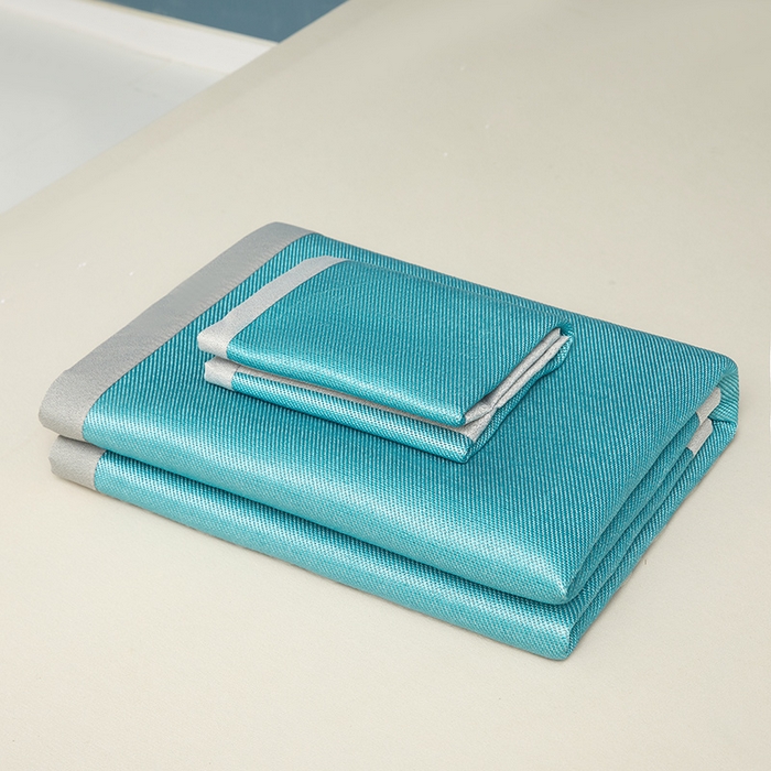 91家纺网 家纺一手货源 找家纺 2023新款凉感冰藤刺绣软席-冰镇席、酷爽席  酷爽席-水兰