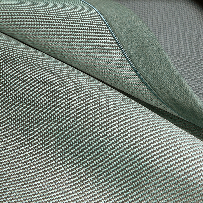 91家纺网 家纺一手货源 找家纺 伊被源 2023新款凉感冰藤刺绣软席-冷酷 古绿色