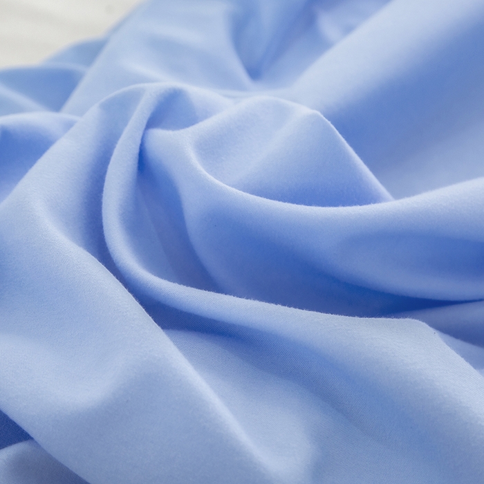 91家纺网 家纺一手货源 找家纺 曼璐单人枕套加厚水洗棉日式无印风格子条纹枕芯套48*74cm 浅蓝