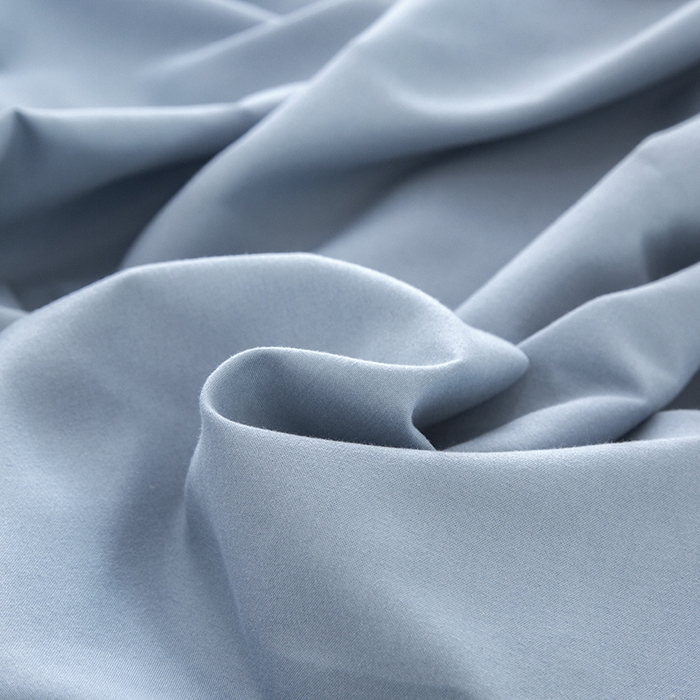 91家纺网 家纺一手货源 找家纺 曼璐单人枕套加厚水洗棉日式无印风格子条纹枕芯套48*74cm 月光雾蓝