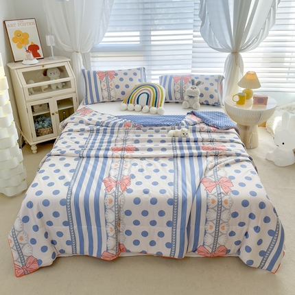 （总）寐居家纺 2023新款针织棉夏被