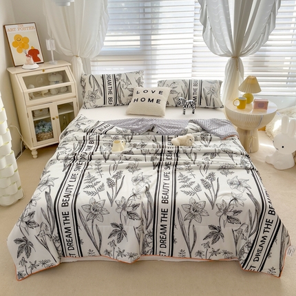 91家纺网 家纺一手货源 找家纺 （总）寐居家纺 2023新款针织棉夏被