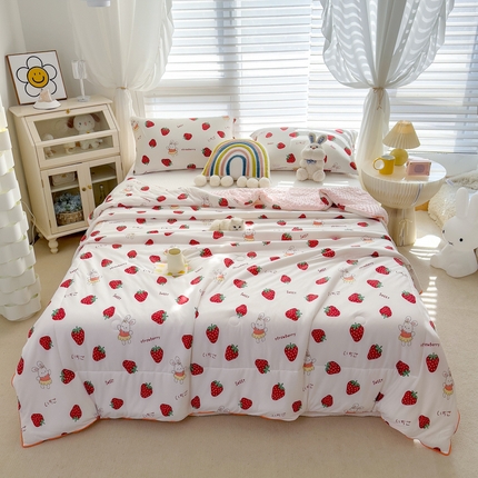 91家纺网 家纺一手货源 找家纺 （总）寐居家纺 2023新款针织棉夏被