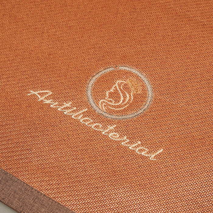 91家纺网 家纺一手货源 找家纺 伊被源 2023新款加厚刺绣古藤席三件套-可可西里 可可西里-咖色