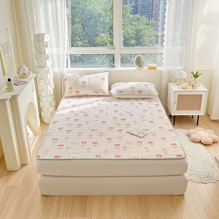 寐居家纺 2023新款夏被同款凉席 蓓蕾兔兔