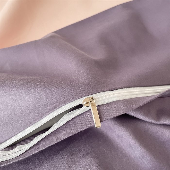 91家纺网 家纺一手货源 找家纺 （总）秀色家纺 2025新品Ａ类60s长绒棉唤醒系列四件套 唤醒-茱萸粉+丁香