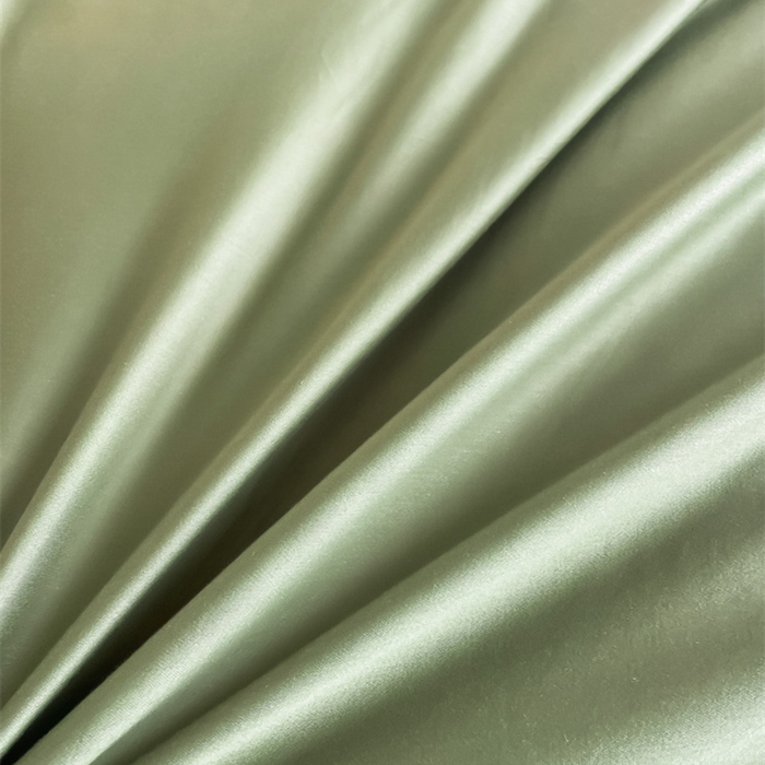 91家纺网 家纺一手货源 找家纺 （总）秀色家纺 2025新品Ａ类60s长绒棉唤醒系列四件套 唤醒-莺茶绿+香槟金