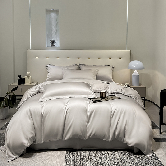 91家纺网 家纺一手货源 找家纺 （总）涵宸家纺  2023新款天丝ᵀᴹ纯色-单被套