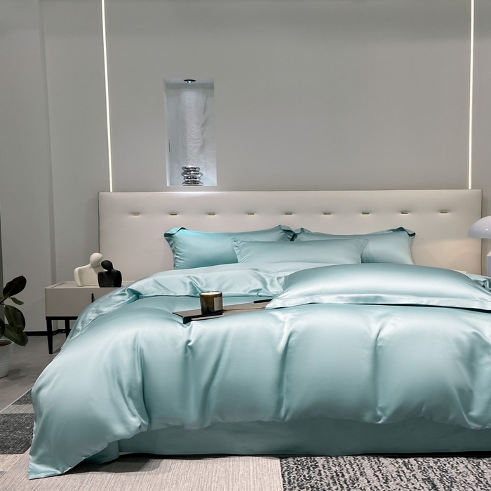 91家纺网 家纺一手货源 找家纺 涵宸家纺  2023新款天丝ᵀᴹ纯色-单被套 单被套-海蒂兰