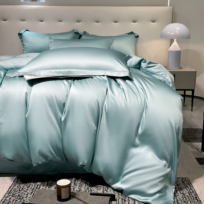 91家纺网 家纺一手货源 找家纺 涵宸家纺  2023新款天丝ᵀᴹ纯色-单被套 单被套-海蒂兰