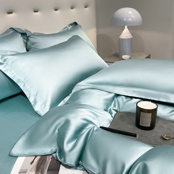 91家纺网 家纺一手货源 找家纺 涵宸家纺  2023新款天丝ᵀᴹ纯色-单被套 单被套-海蒂兰