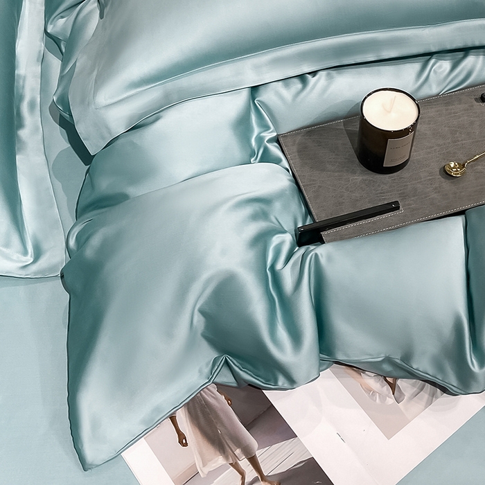 91家纺网 家纺一手货源 找家纺 涵宸家纺  2023新款天丝ᵀᴹ纯色-单被套 单被套-海蒂兰