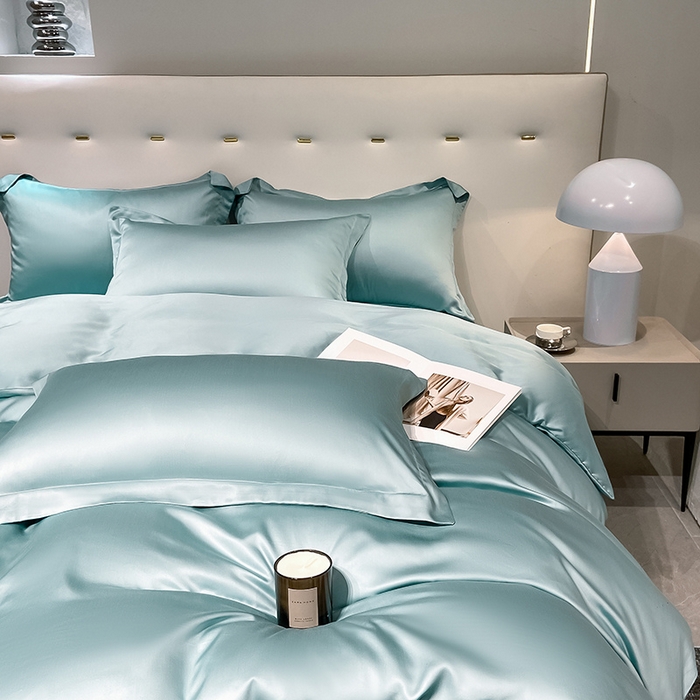 91家纺网 家纺一手货源 找家纺 涵宸家纺  2023新款天丝ᵀᴹ纯色-单被套 单被套-海蒂兰