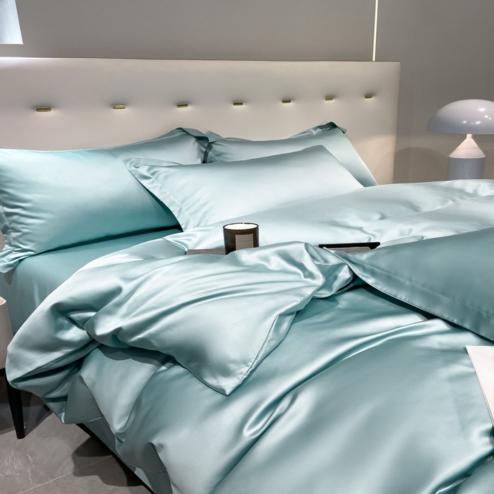 91家纺网 家纺一手货源 找家纺 涵宸家纺  2023新款天丝ᵀᴹ纯色-单被套 单被套-海蒂兰