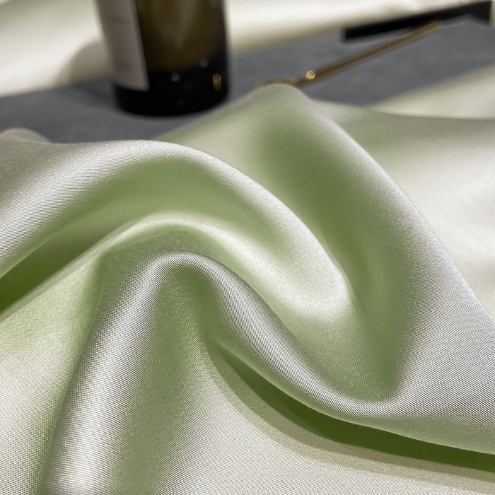 91家纺网 家纺一手货源 找家纺 涵宸家纺  2023新款天丝ᵀᴹ纯色-单被套 单被套-青草绿+奶昔