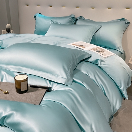 91家纺网 家纺一手货源 找家纺 涵宸家纺  2023新款天丝ᵀᴹ纯色-单被套 单被套-海蒂兰