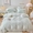 91家纺网 家纺一手货源 找家纺 （总）2025新款A类60S全棉水洗棉刺绣花边四件套