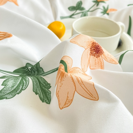 91家纺网 家纺一手货源 找家纺 漫仙阁2024新款亲肤棉芦荟棉单品被套 启兰