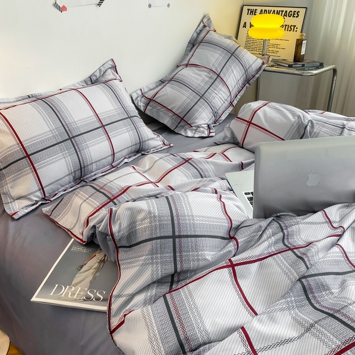 91家纺网 家纺一手货源 找家纺 漫仙阁2024新款亲肤棉芦荟棉单品被套 品质生活