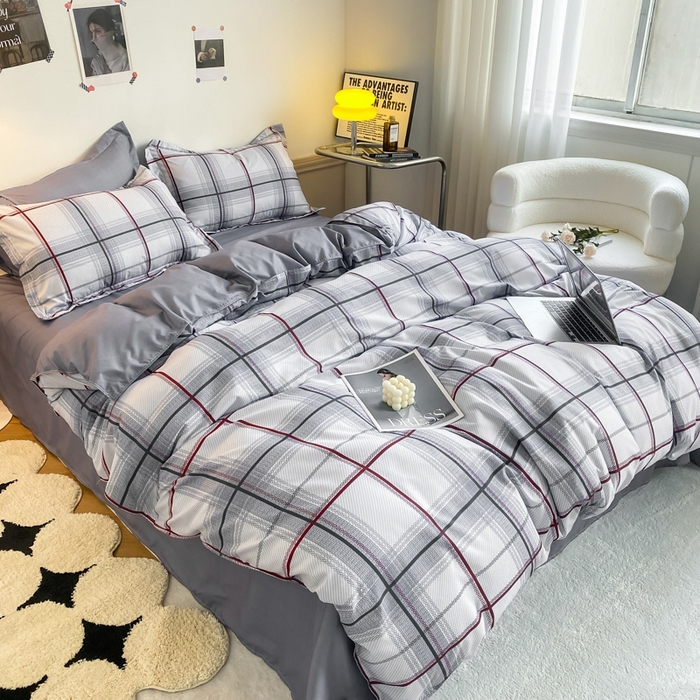 91家纺网 家纺一手货源 找家纺 漫仙阁2024新款亲肤棉芦荟棉单品被套 品质生活