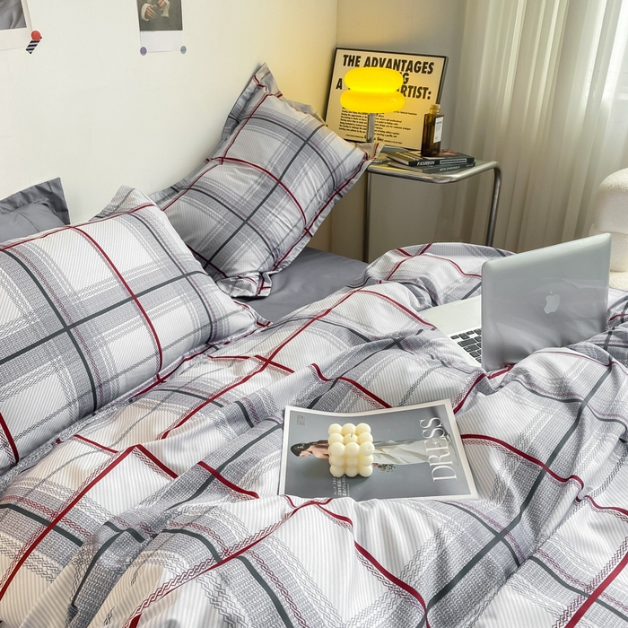 91家纺网 家纺一手货源 找家纺 漫仙阁2024新款亲肤棉芦荟棉单品被套 品质生活