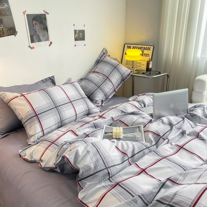 91家纺网 家纺一手货源 找家纺 漫仙阁2024新款亲肤棉芦荟棉单品被套 品质生活